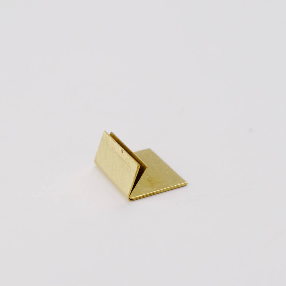 shesay - Wholesale Place Card / Place Holder - Brass Card Narrow Stand - Set of 20 Card Holders1