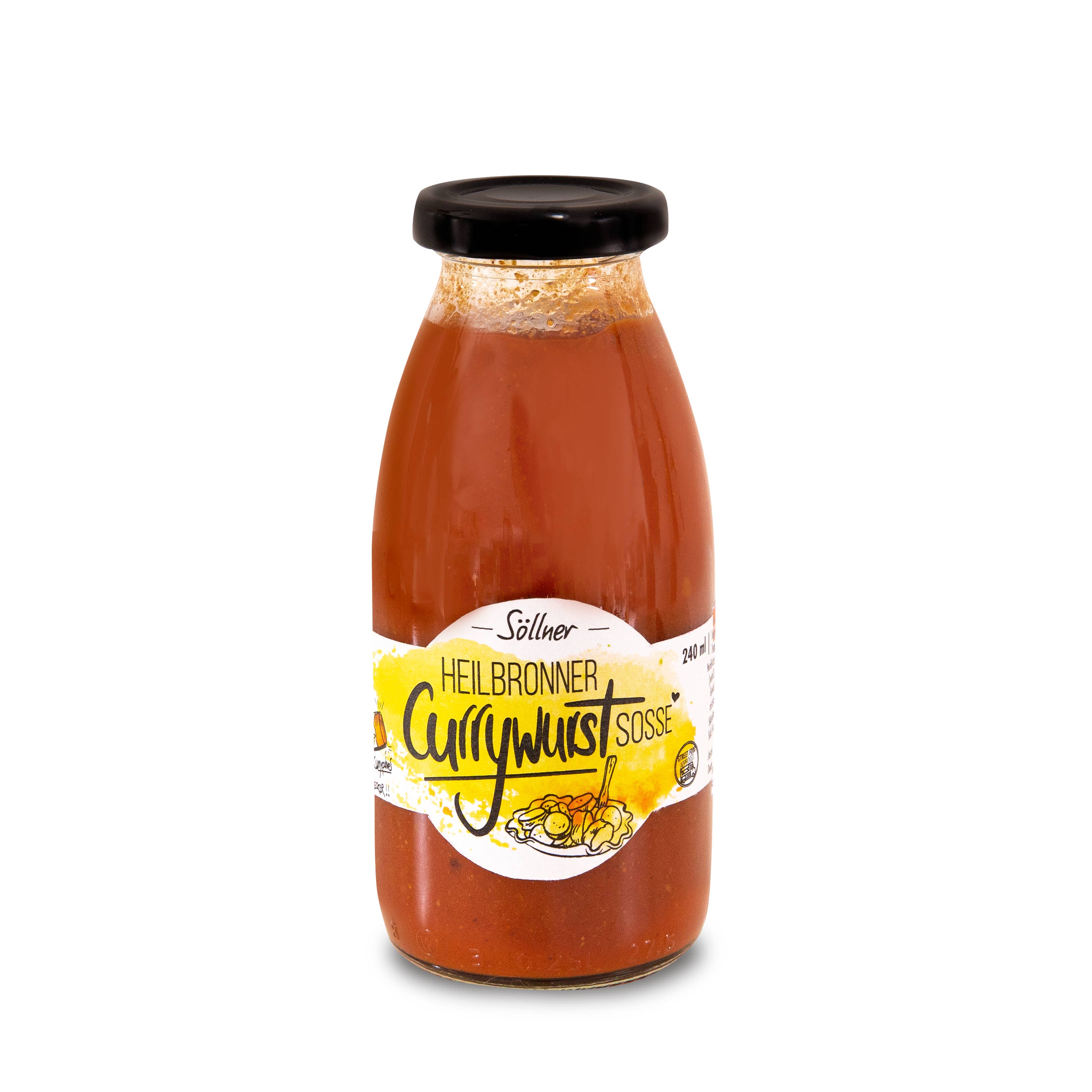 Sossenliebe - Wholesale Sauce - Heilbronn Currywurst Sauce Mild 240ml