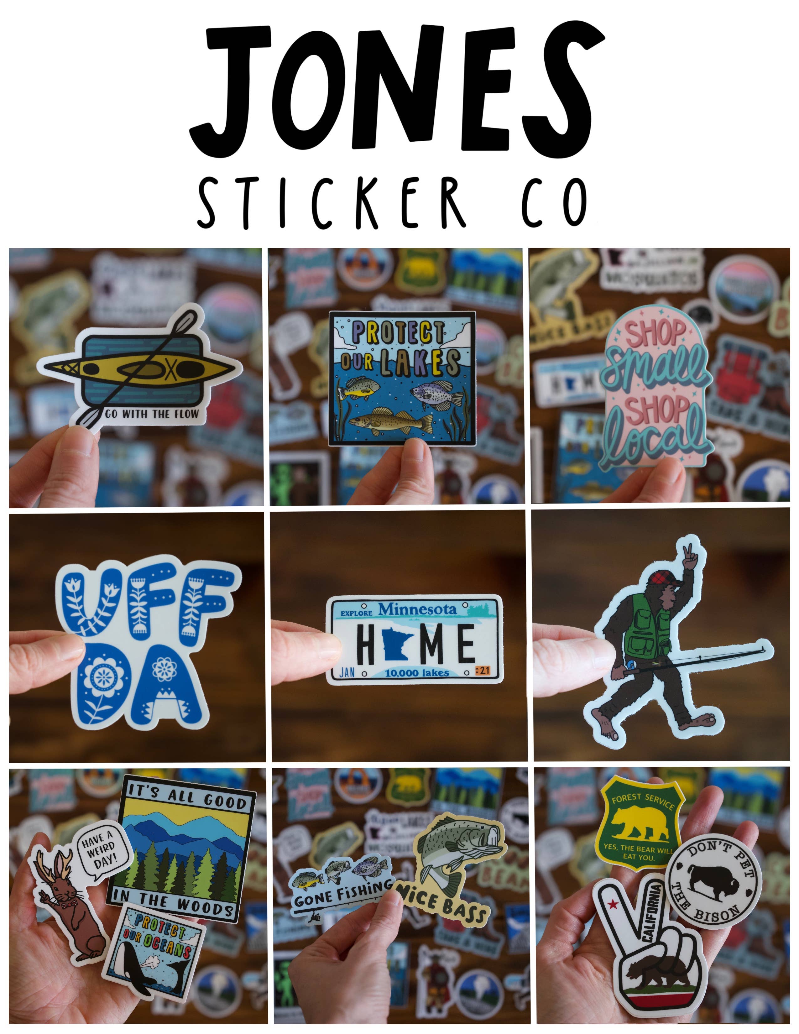 Jones Sticker Co – wholesale Phone & laptop stickers – Custom Got Coffee Sticker | Coffee Shop Sticker1