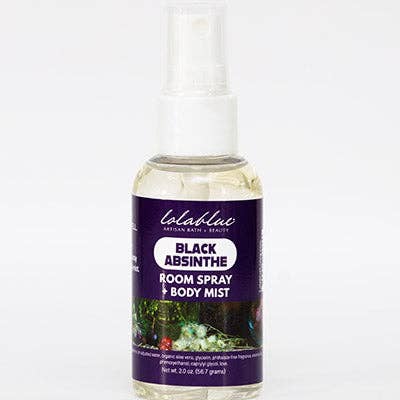 2oz BLACK ABSINTHE : Room Spray + Body Mist for wholesale by Lolablue