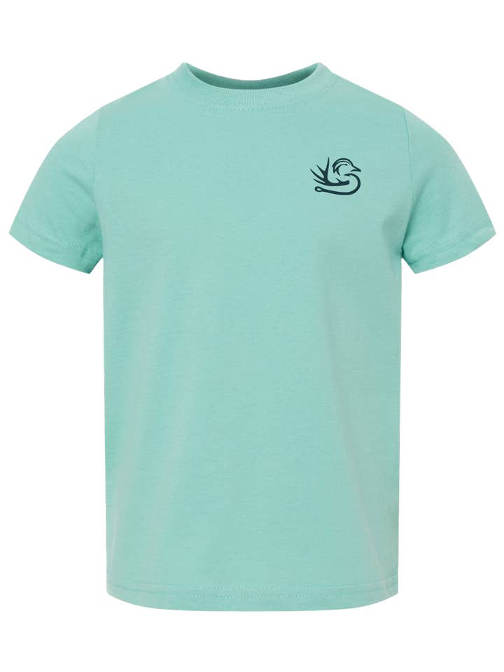 Southern Down Outfitters - Wholesale Screen Printed T-Shirt - Kids - Flounder Toddler Tee