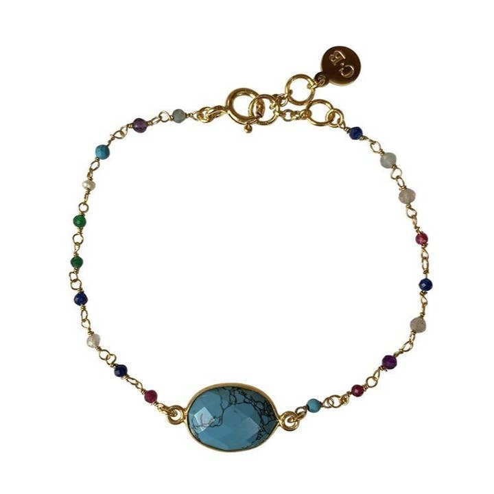 Sukhasana bracelet for wholesale by CLAIRE BERTEAU