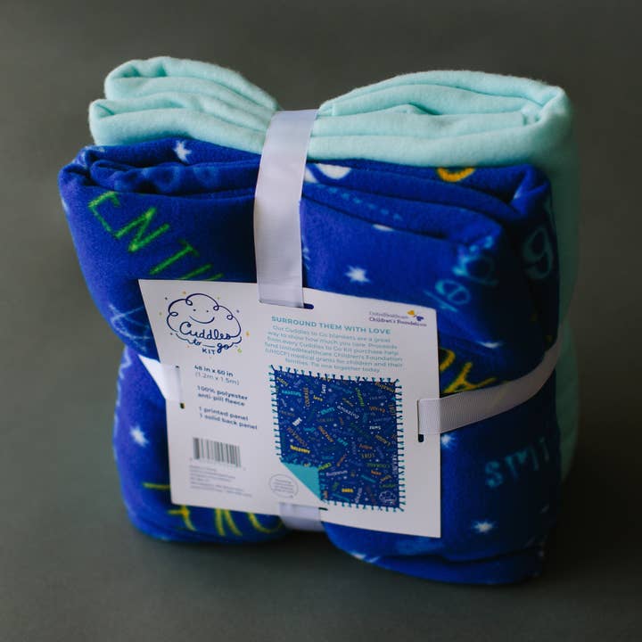 Cuddles To Go Tie Blanket Kit for wholesale by UnitedHealthcare Children's Foundation