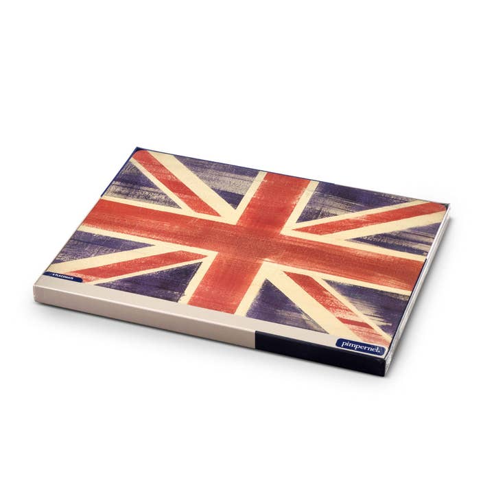 Union Jack Placemats Set of 4 for wholesale by Portmeirion, Spode, Pimpernel, Nacthmann, Wrendale Designs