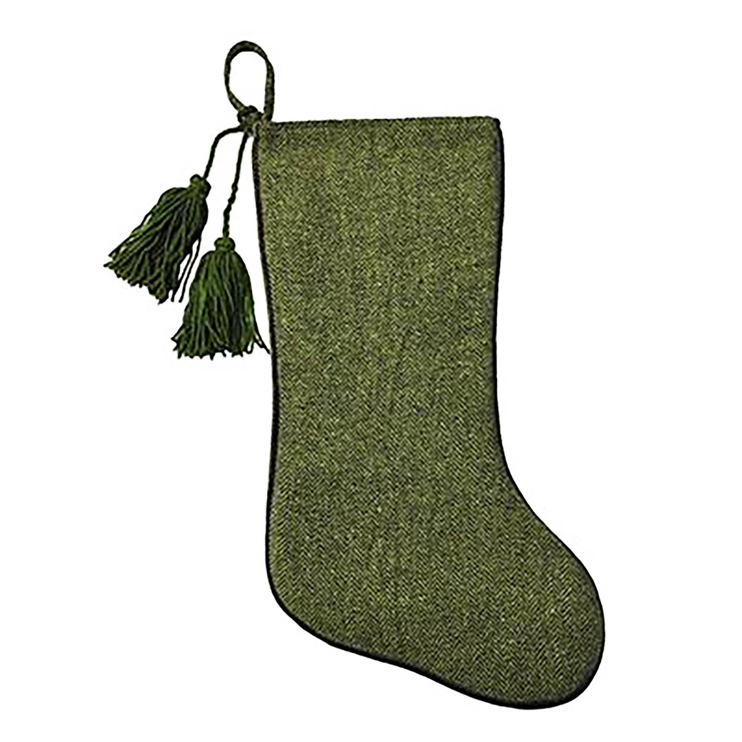 A&B Home Group Inc. - Vente Décoration de Noël - Bas vert 20".0