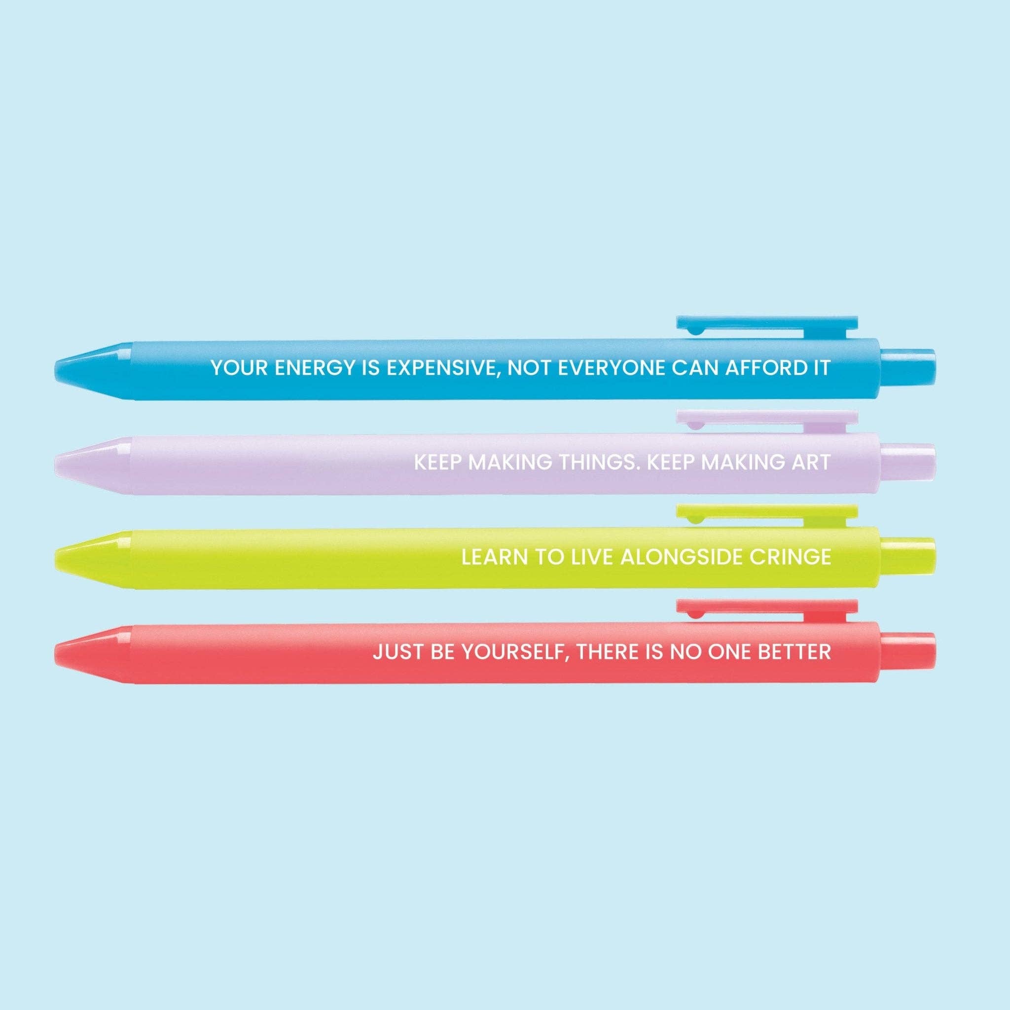 MangoIllustrated - Wholesale Pen - Swift Affirmations pen set3