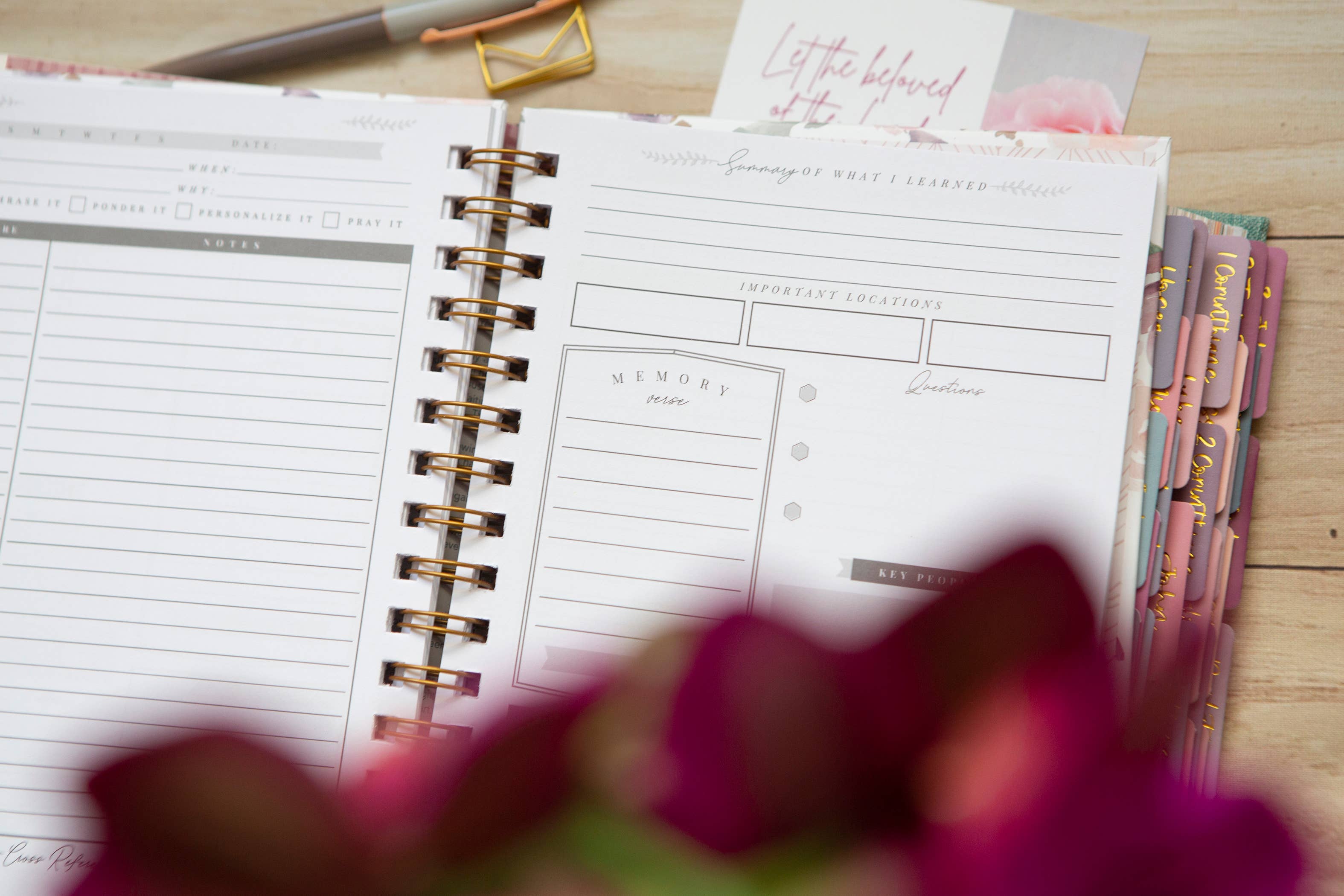 Chosen & Cherished - Wholesale Journal/Diary - Bible Study Journal | Verse Mapping Journal10