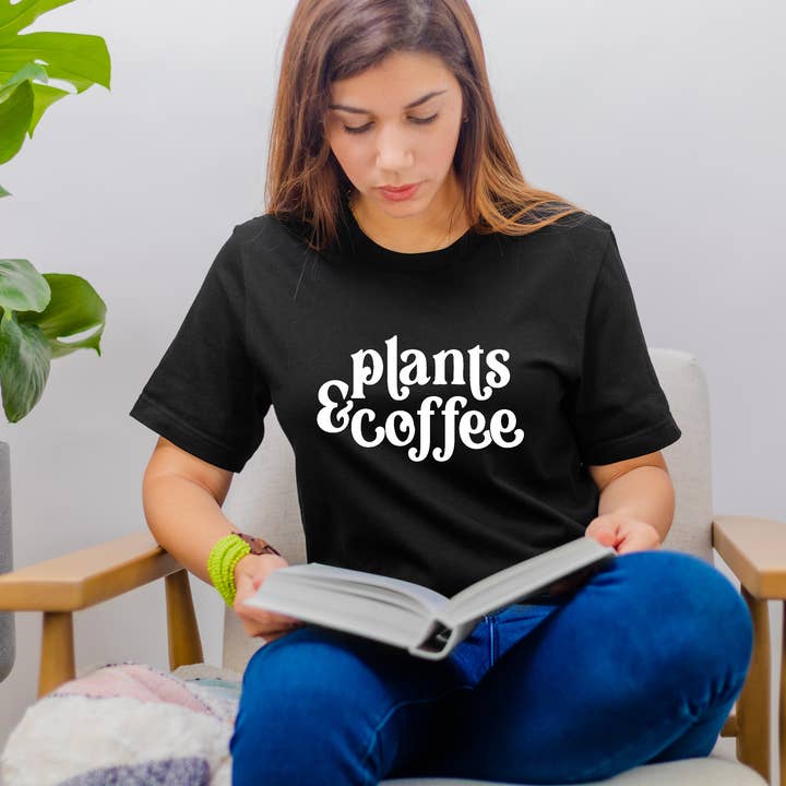 Camiseta Plants & Coffee para venta al por mayor de One Nine