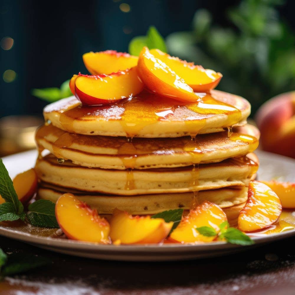 War Eagle Mill Food Group - Wholesale Flavored Syrup - Peach Syrup, Non-GMO, 8 fl oz Bottle1