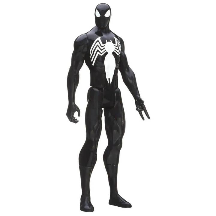 Party Expo, LLC - Wholesale Figurine Toy - Kids - Spiderman - Black Suit Spiderman Figure