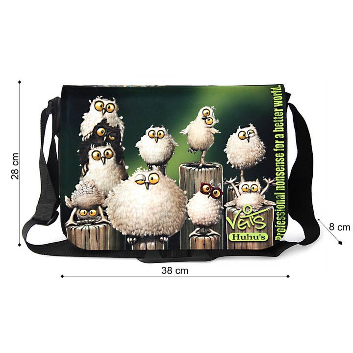 Veit`S - Wholesale Shoulder Bag - Unisex - Good mood shoulder bag “Veit's Huhu's1