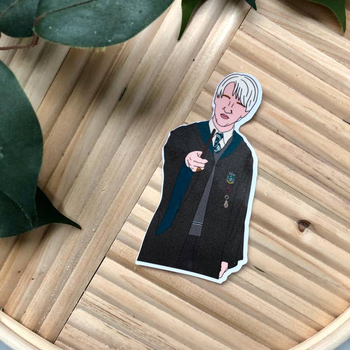 MDStickerShop - Wholesale Sticker - Draco Malfoy Silhouette Vinyl Sticker