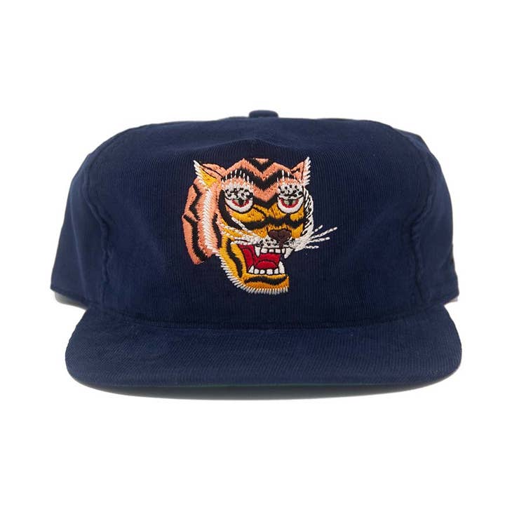 Tiger III Snapback - Navy for wholesale by The Ampal Creative