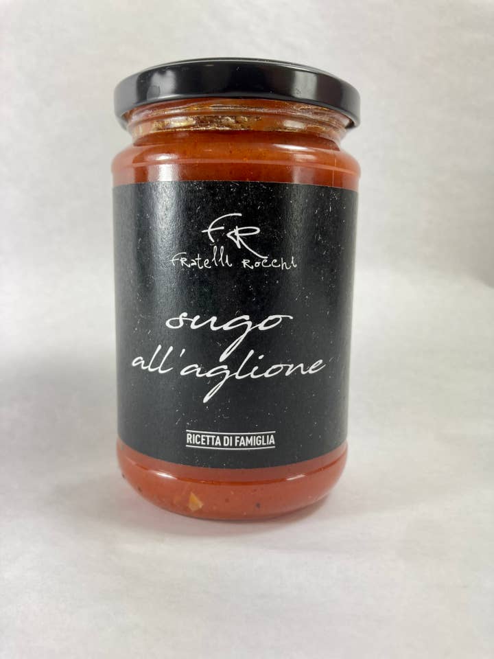 AGLIONE SAUCE 300gr for wholesale by FRATELLI ROCCHI