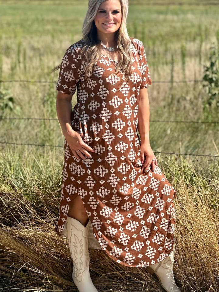 Sterling Kreek - Wholesale Dress - Women's - Meet Me In Wyoming Maxi Dress3