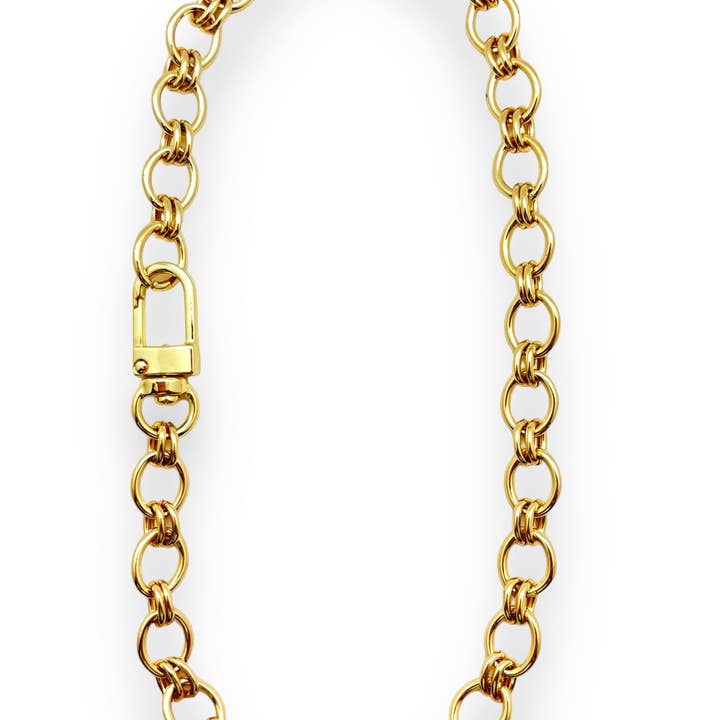 Shiver + Duke - Wholesale Link & Chain Necklace - Interlocking Chain Necklace