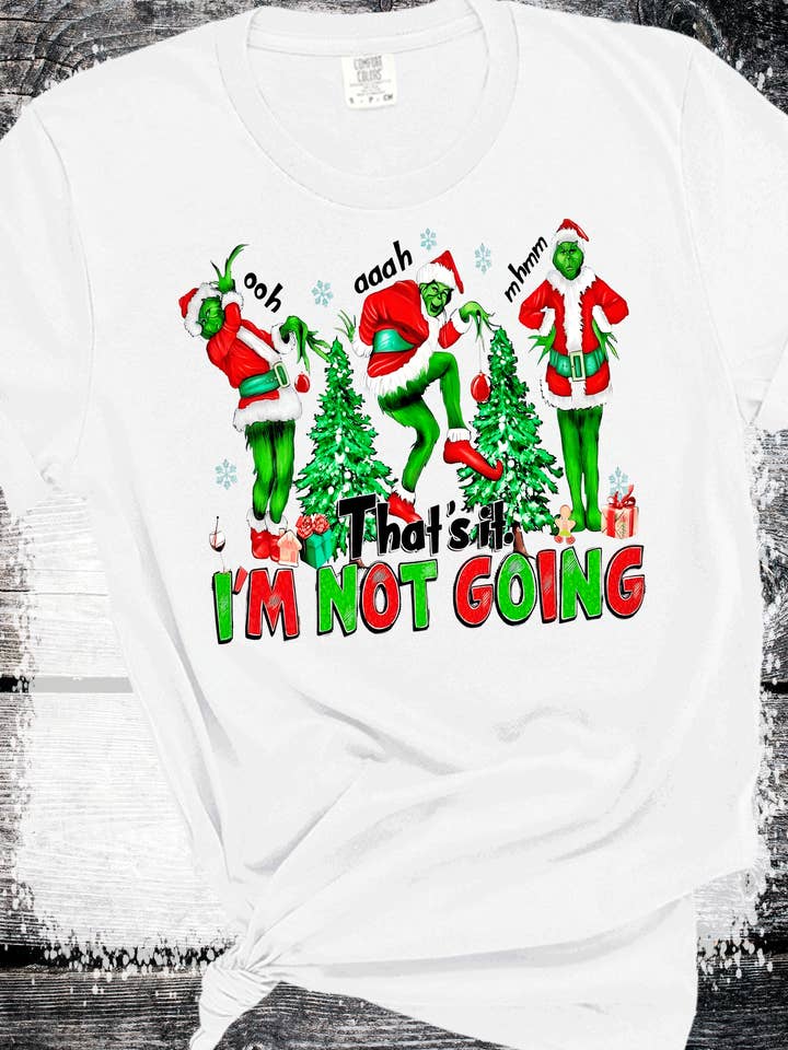 That's it I'm Not Going, film de Noël familial classique pour la vente par A Blessed Texas Mess Boutique