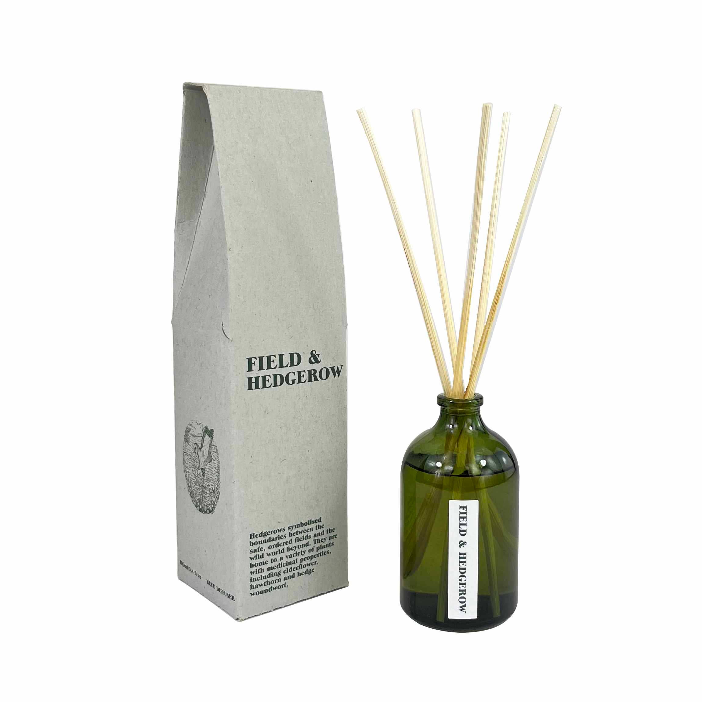 Heaven Scent Incense Ltd - Wholesale Reed Diffuser - NEW! Green Botanical Range 100ml Reed Diffuser - UK ONLY4