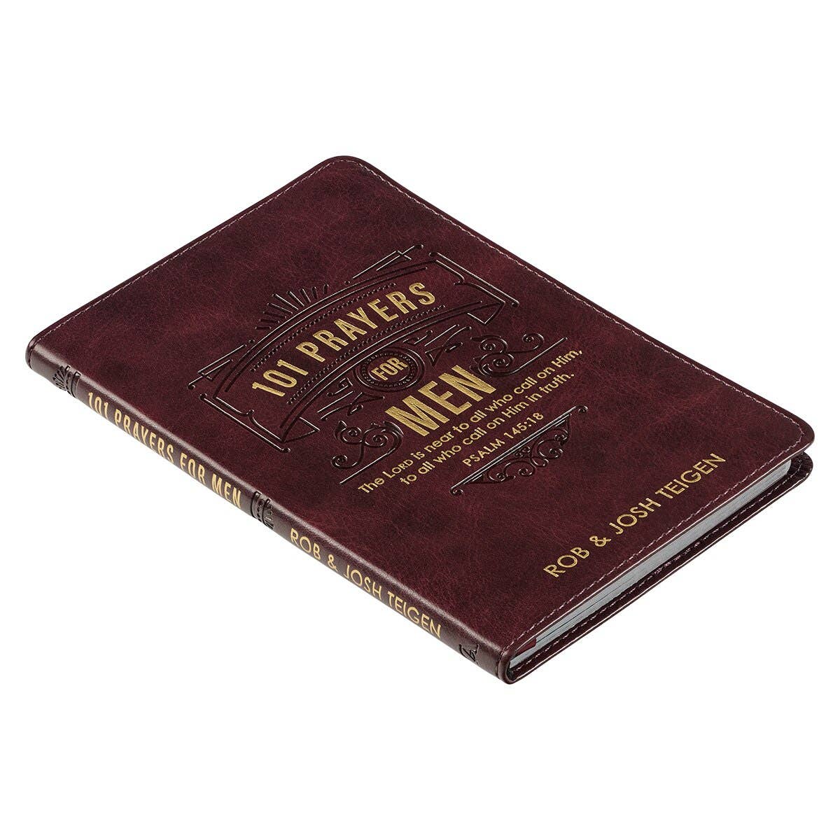 Christian Art Gifts - Wholesale Religion Book - 101 Prayers for Men Faux Leather1