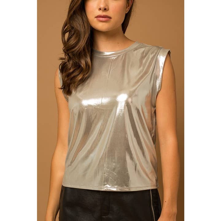 Te Perfecte Metallic Spier T-shirt voor wholesale door Upmost