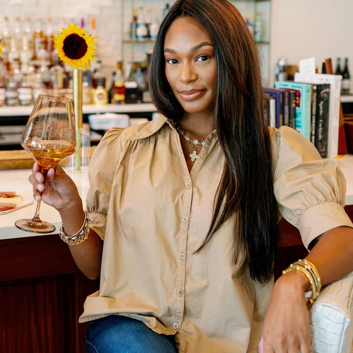 Harvest Jewels - Wholesale Pendant/Charm Necklace - White Topaz Baguette Cross3