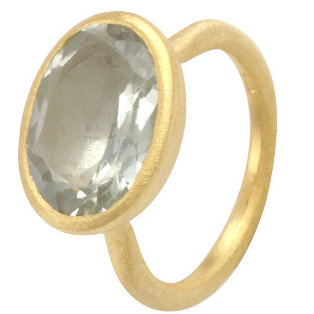 Romeinse groene amethist-ring voor wholesale door POMEGRANATE