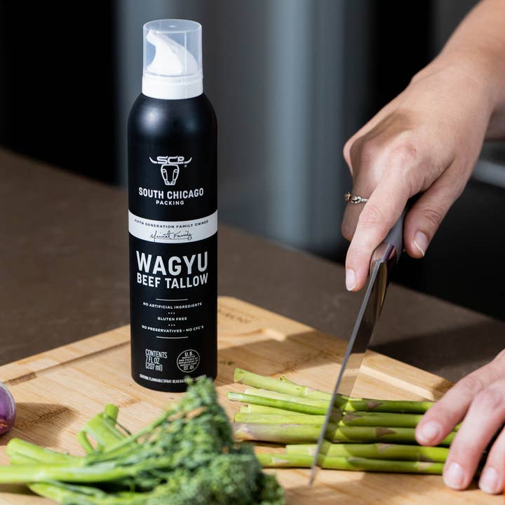 South Chicago Packing - Wholesale Cooking Oil - Wagyu Beef Tallow Cooking Spray - Case (6 units)2