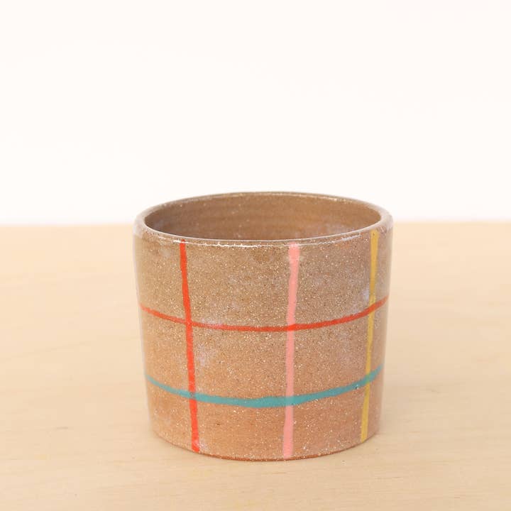 Nightshift Ceramics - Wholesale Plant Pot - Small Ceramic Planter - Grid6