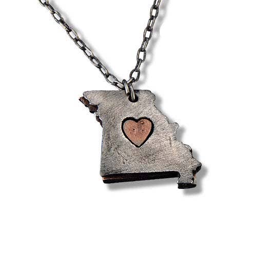 Anju Jewelry - Vente Colliers à pendentif - Home State Jewelry - Collier en étain20