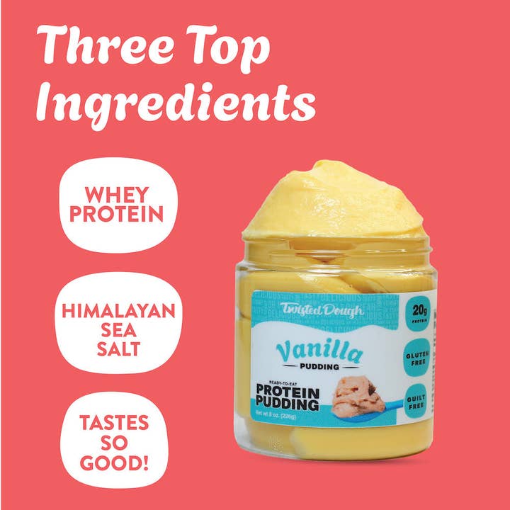 Twisted Dough - Wholesale Pudding - Protein Vanilla Pudding6