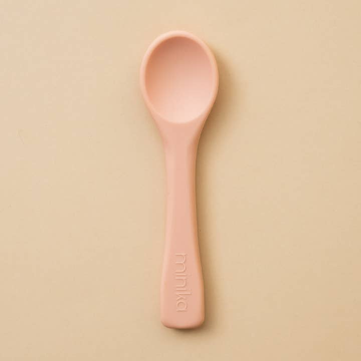 Cuillère en silicone - Blush pour la vente par Minika