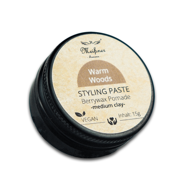 Meißner Tremonia - Wholesale Hair Styling Gel/Mousse - warm woods - styling paste medium clay1