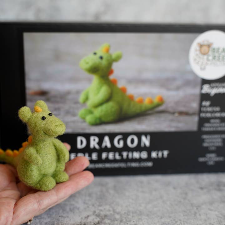Bear Creek Felting - Vente Kits de couture - Kit de feutrage Dragon Needle10