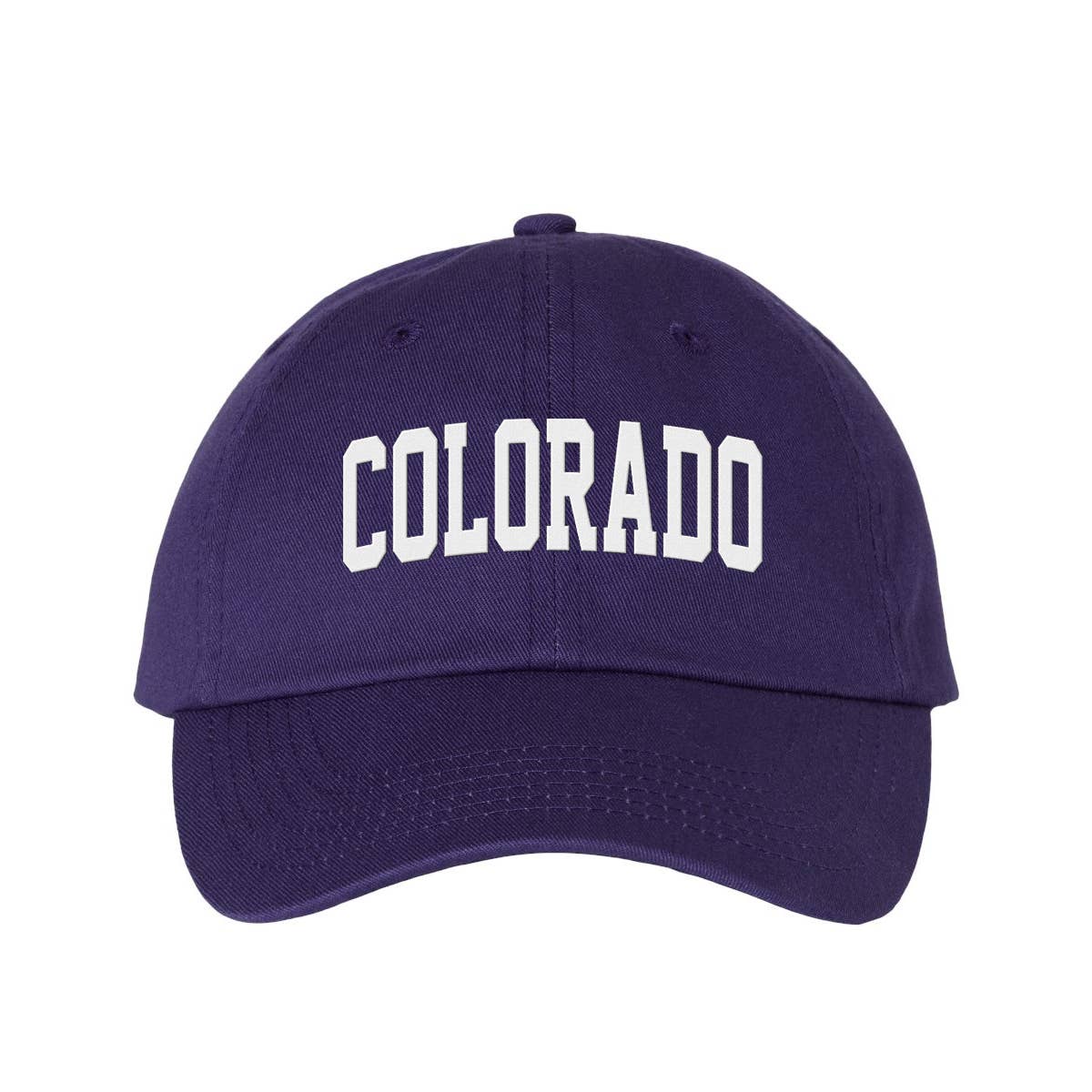 Lucky Luna Apparel - Wholesale Baseball Cap - Unisex - Block Colorado Embroidered Dad Hat9
