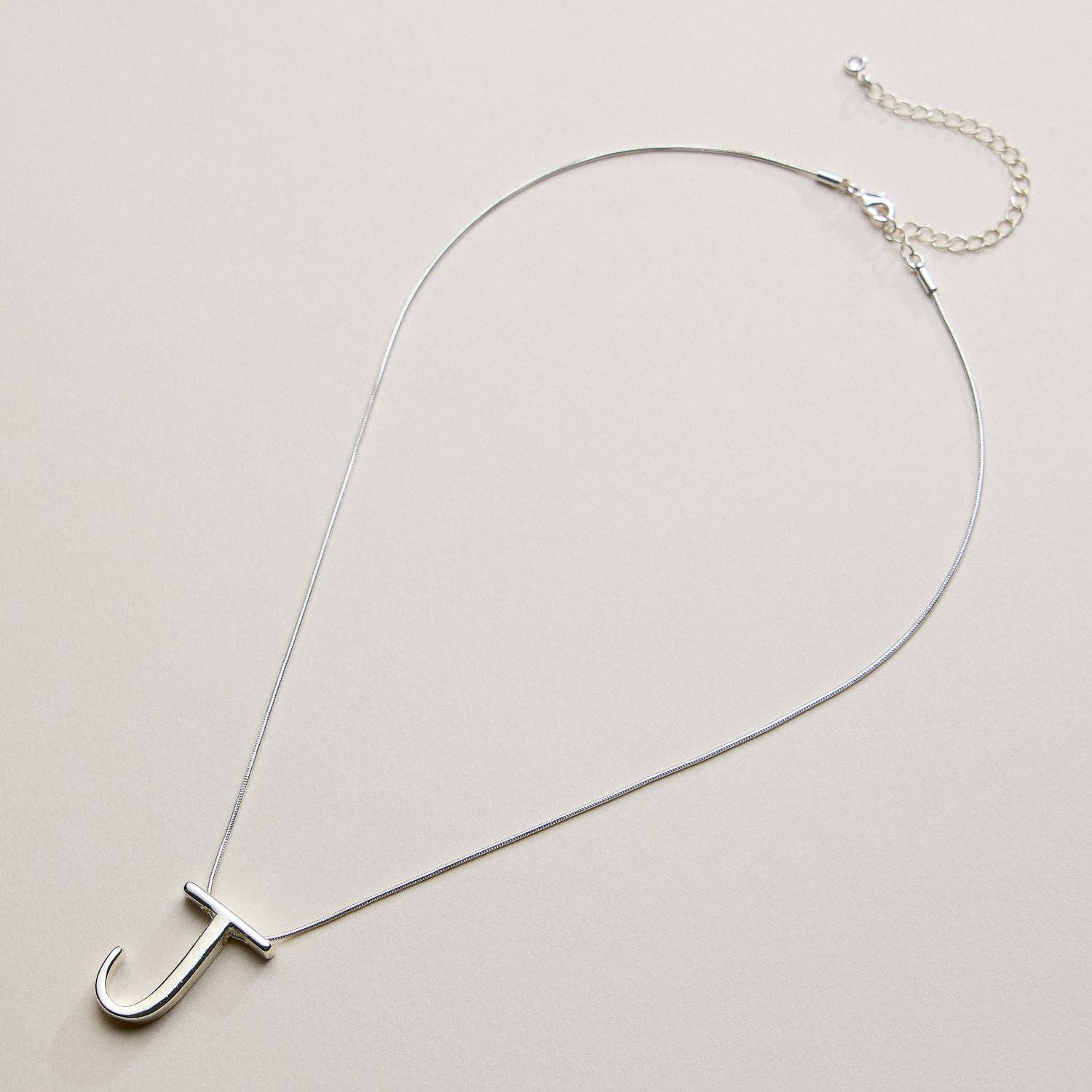 Frem - Wholesale Pendant/Charm Necklace - A Set of 16 Letters Gold Dipped Necklace – Gold & Silver Alphabet Charm Jewelry72