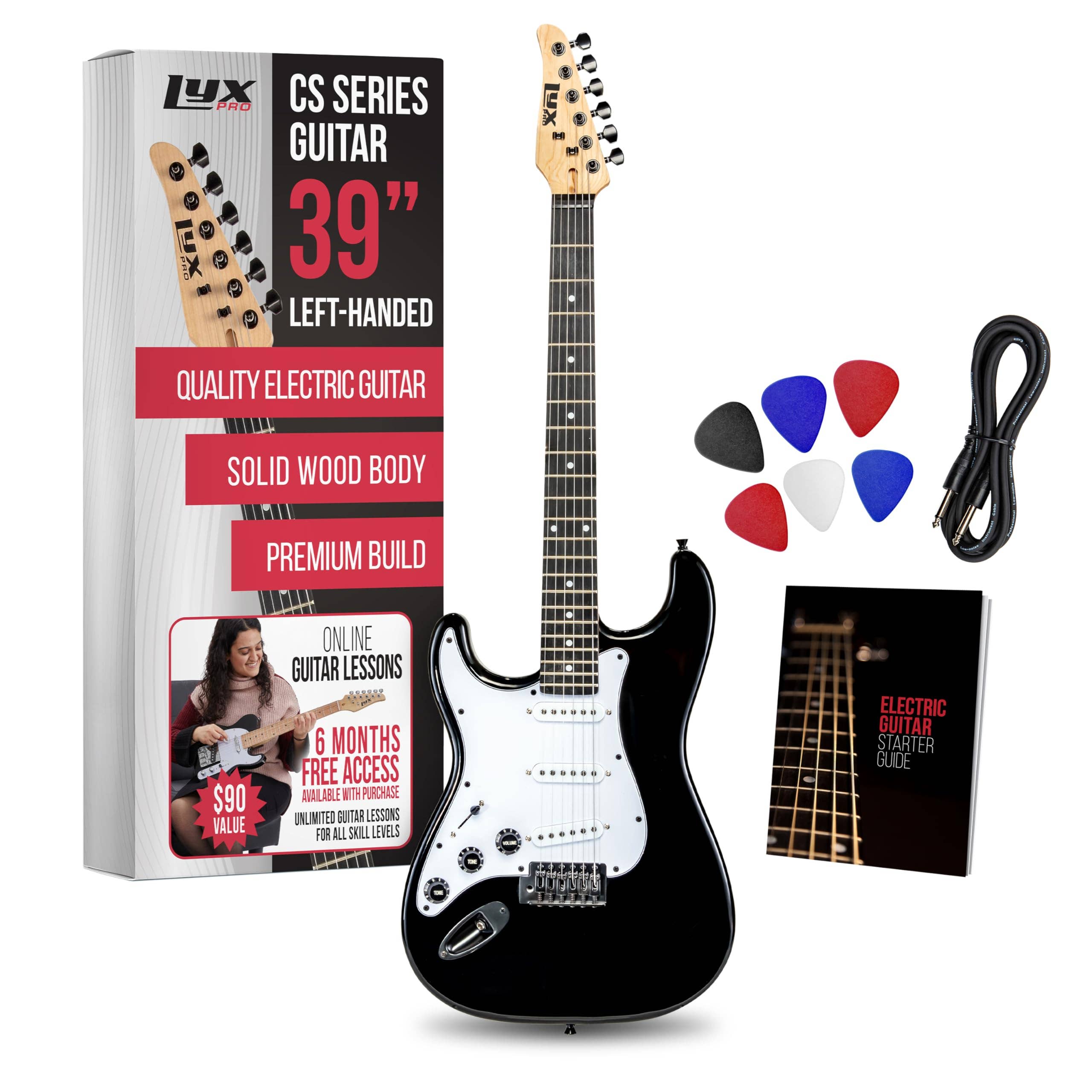 LyxPro - Wholesale Musical Instrument - Beginner 39” Electric Guitar & Electric Guitar Accessories12