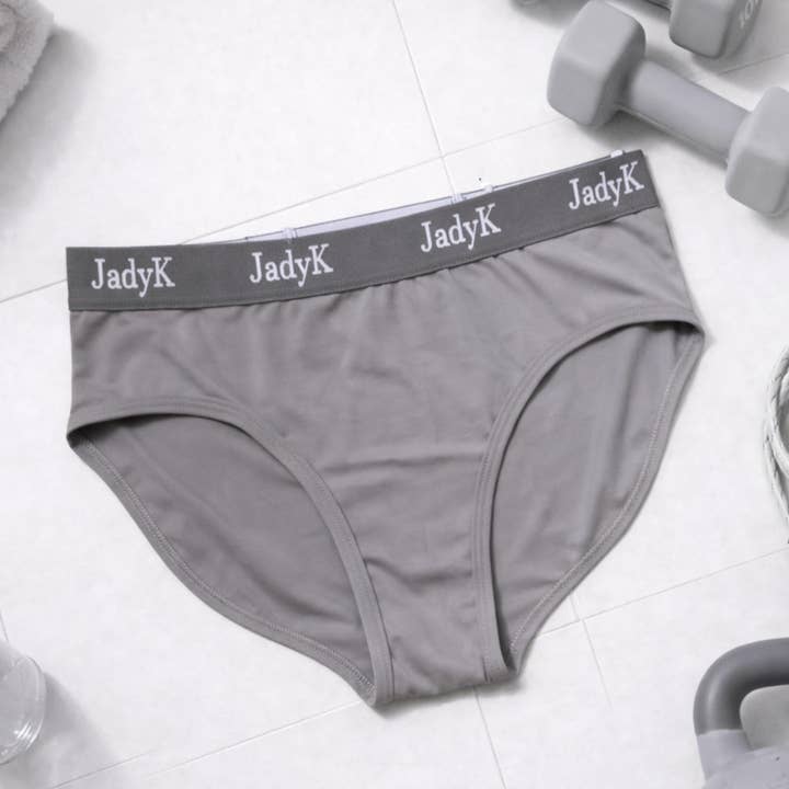 Arya Hip Hugging Briefs | Gray | JadyK for wholesale by JadyK