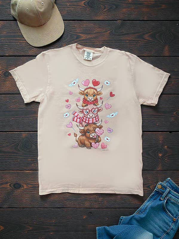 CC DTF HEART COWS
TEE, TSHIRTS, T-SHIRTS, for wholesale by L&B Life