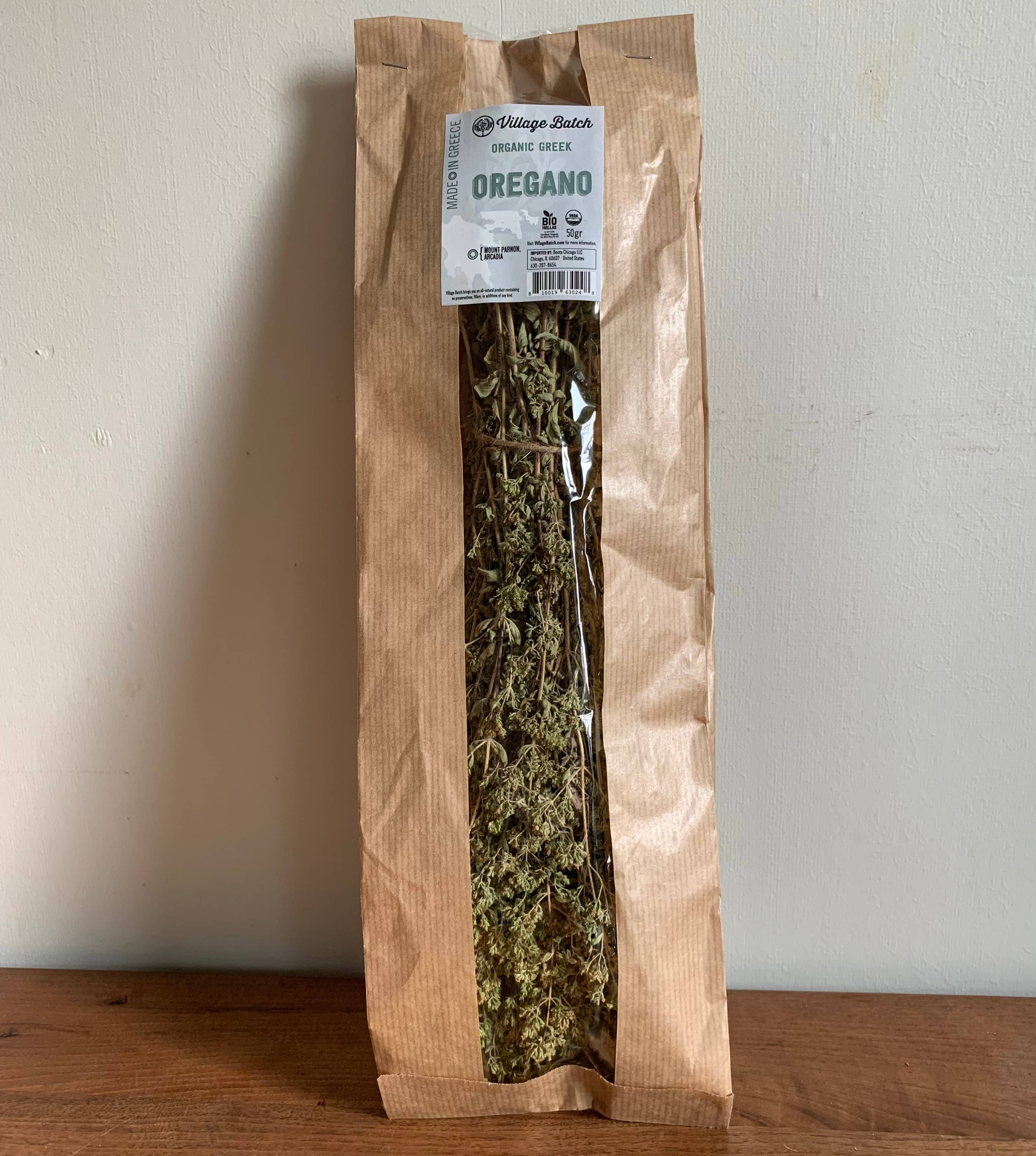 Village Batch - Wholesale Herbs - Organic Oregano Bunches (on stem)0