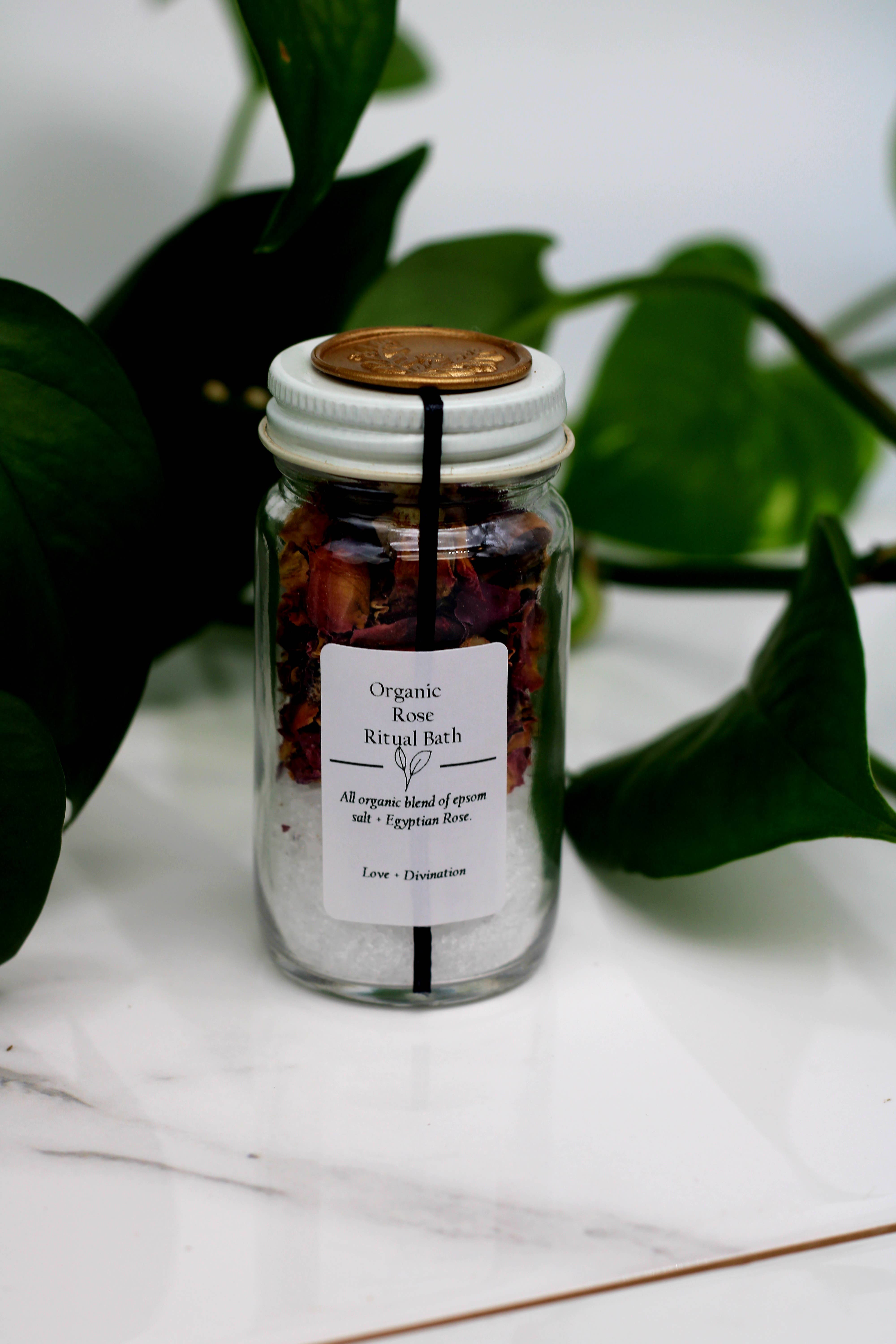 Three Witches Tea Shop – Engroshandel Badesalt – Økologisk egyptisk roseritual badesalt3