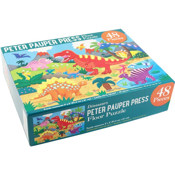 Peter Pauper Press - Wholesale Puzzle - Kids - Dinosaurs Kids' Floor Puzzle2