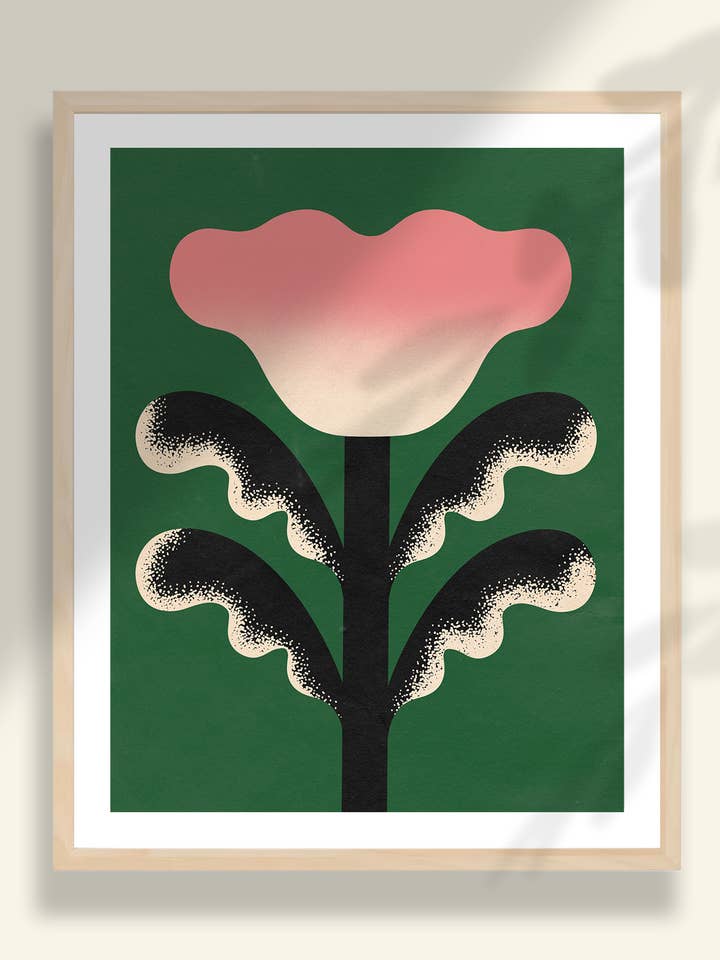"Bloom" Konsttryck - 8,5 x 11" för wholesale av Allison Poplett
