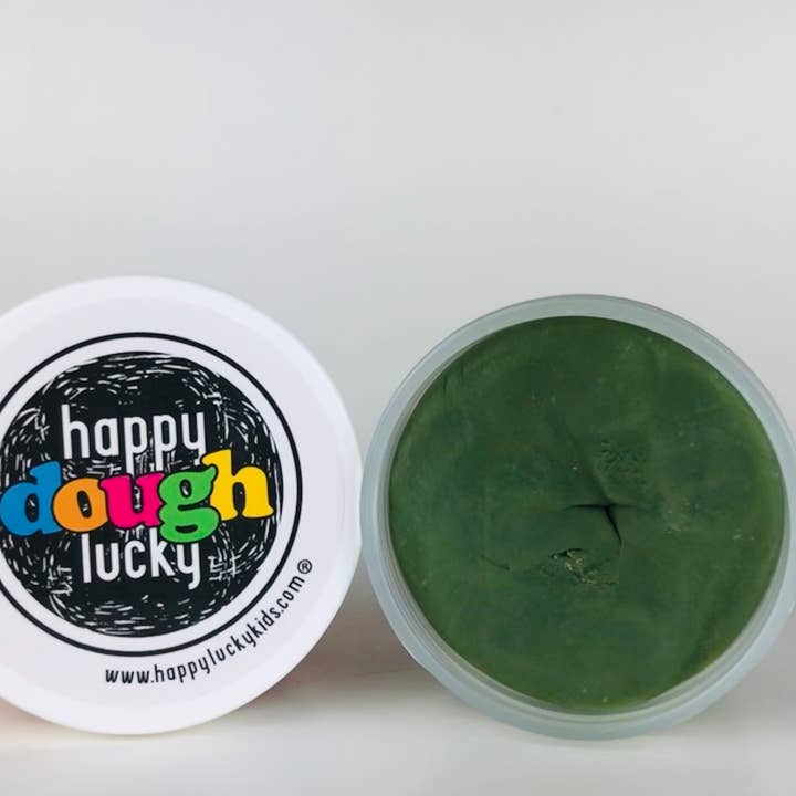 HAPPY DOUGH LUCKY - Wholesale Putty/Slime - Kids - Dinosaur Play Dough, Green play dough, Sensory Dough