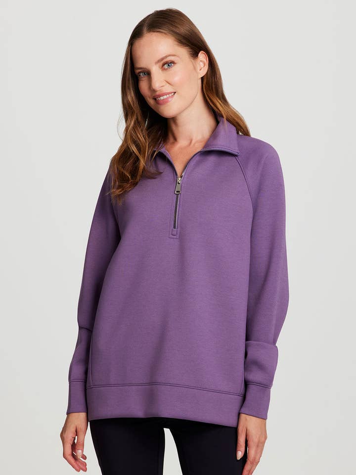 Pullover con Mezza Zip Oversize LuxeSoft per la vendita all'ingrosso da parte di RBX Active