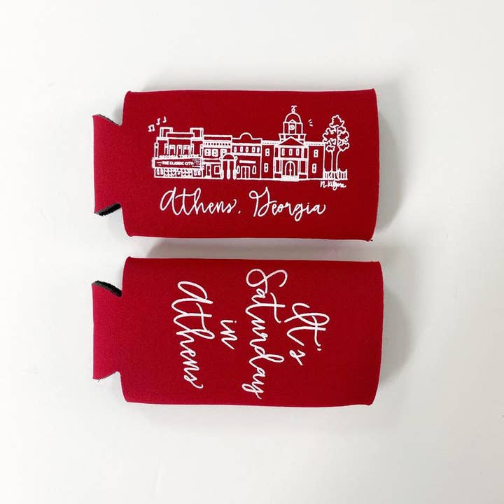 Natty Michelle Paperie - Wholesale Drink Huggers & Koozies - Athens, Georgia Slim Can Holder2