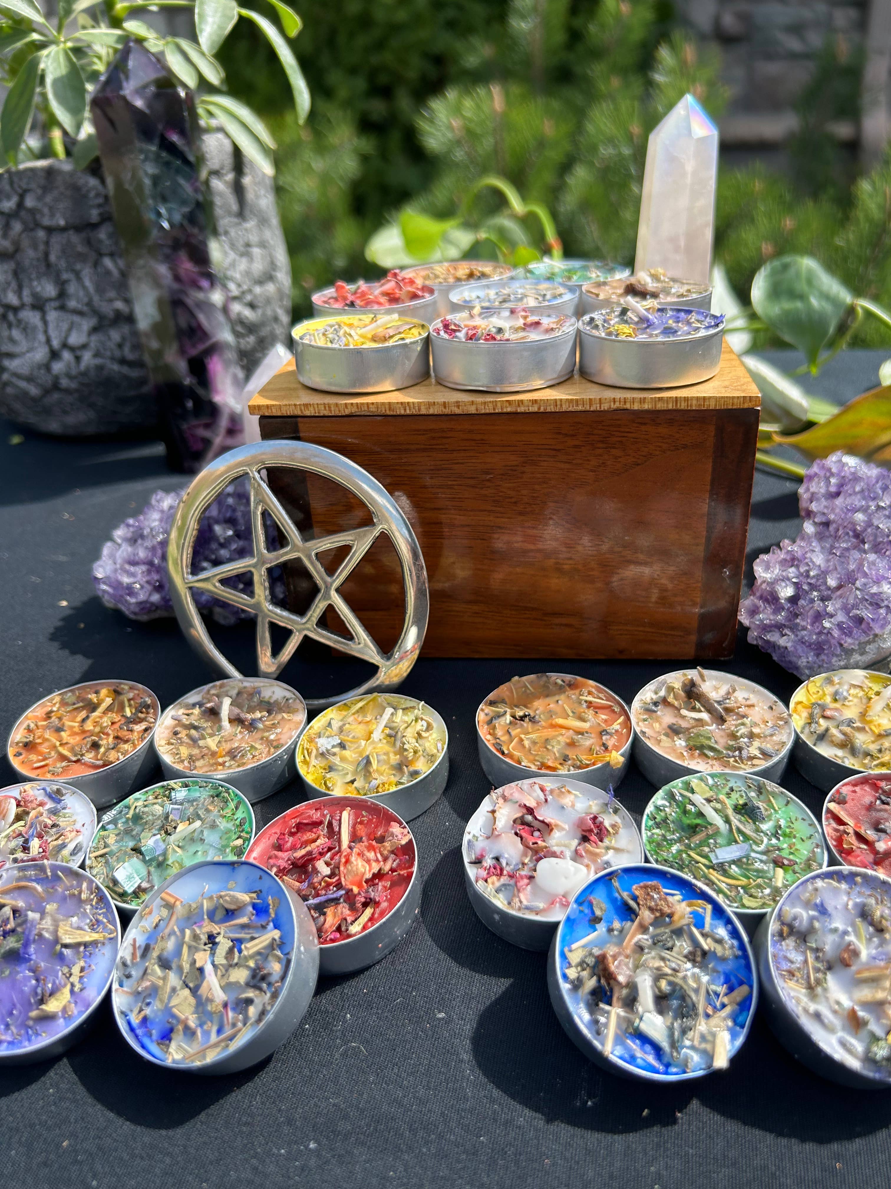 You Are Uniquely Magic - Vente Bougies chauffe-plats - Collection de 3 bougies Tealight Spell, chacune, 24 au total10