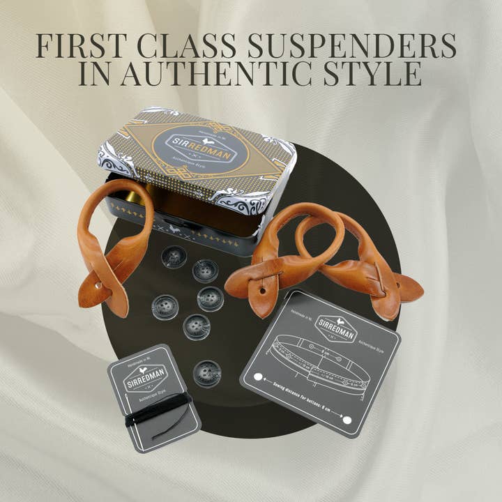 Sir Redman - Venta al por mayor Tirantes - Hombre - Sir Redman Tirantes - Modelo Y - Blanco roto3