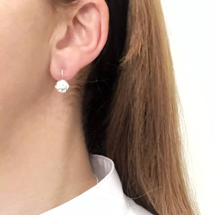 Gloria Mago - Wholesale Dangle Earrings - silver plated earring “Mayo"with Swarovski crystal2