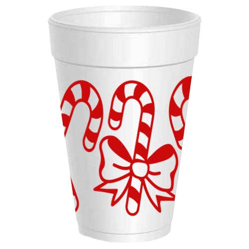 Red Candy Cane Wrap - 10 pack for wholesale on Faire