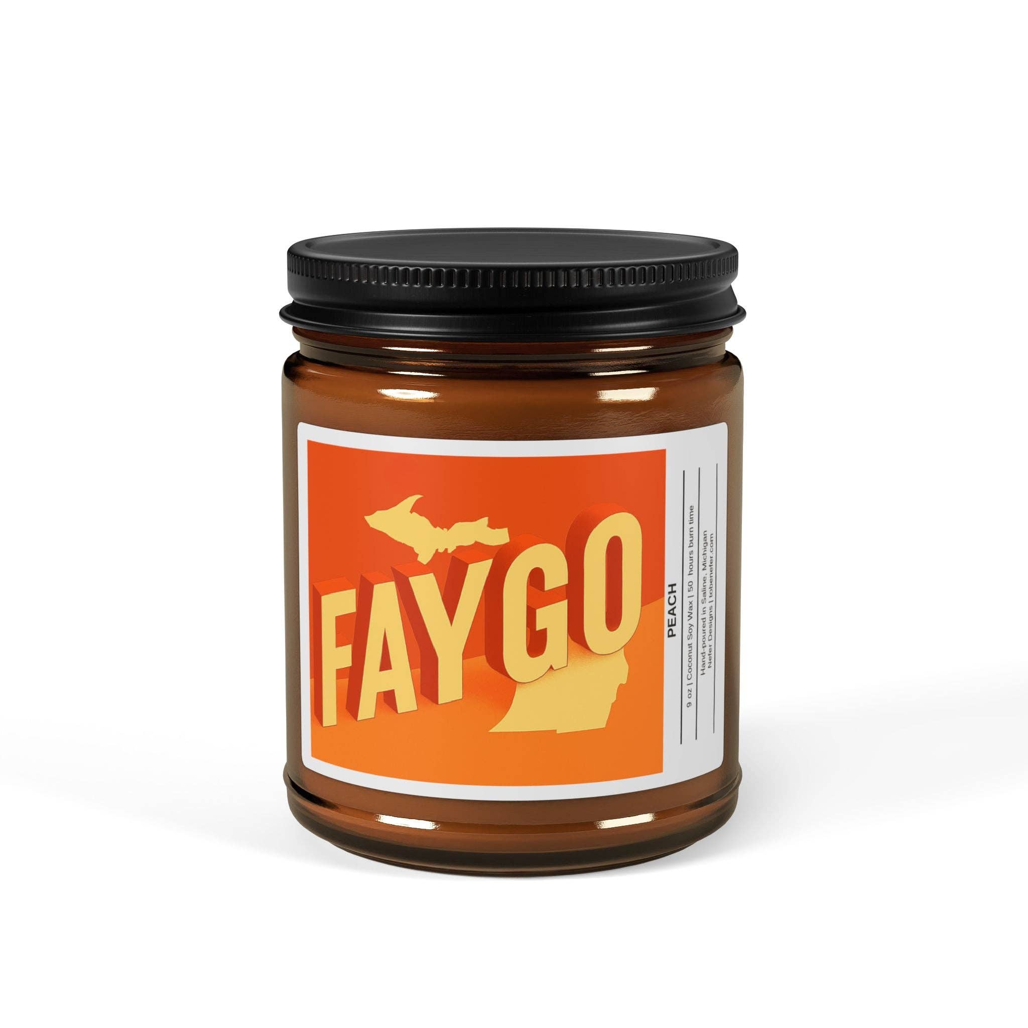 Nefer Designer Candles & Home Decor - Wholesale Jar/Filled Candle - Pop Culture in a Jar – Detroit Drafts: Faygo & Vernors Candle (Studio Shift)13